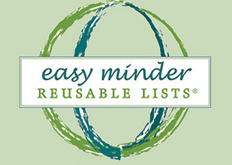 Easy Minder Reusable Lists